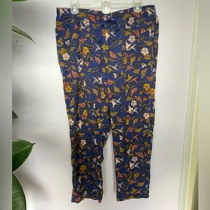 Universal Thread | Printed Linen Blend Ankle Pant